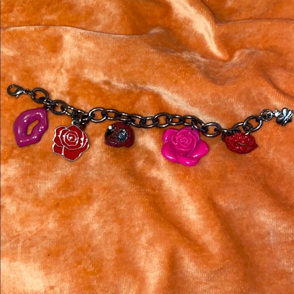 Betsey Johnson charm bracelet